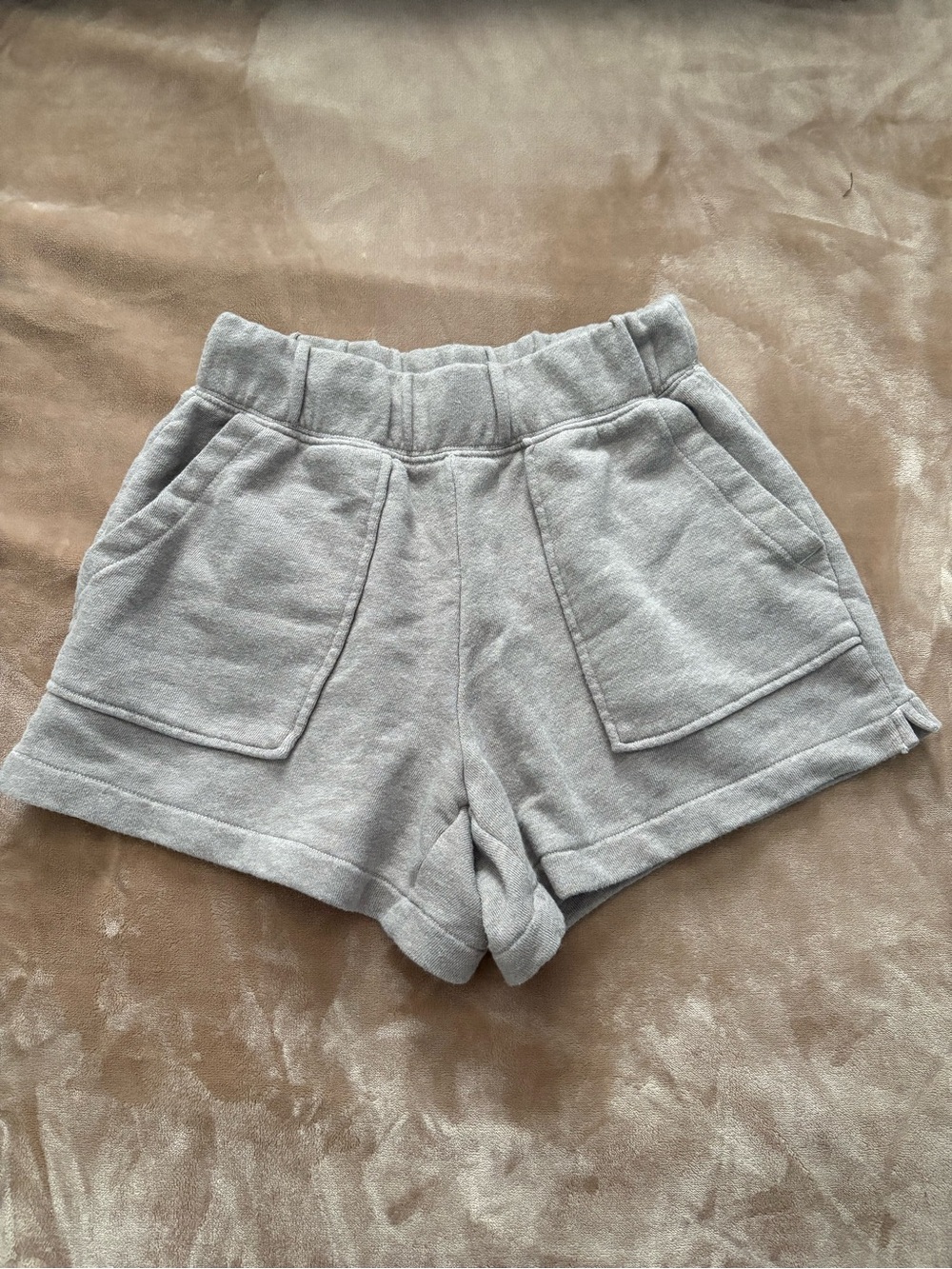 Aerie Light Brown Casual Lounge Shorts